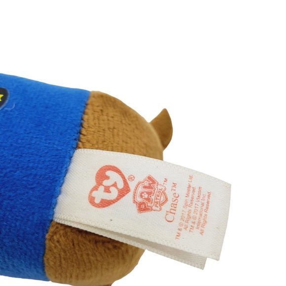 Ty Teeny Beanie Plush Chase Paw Patrol Stackable Police Stuffed‎ Animal Toy - Picture 3 of 4